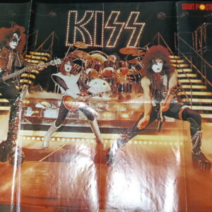 KISS Poster (magazine-poster/centerfold) Japan