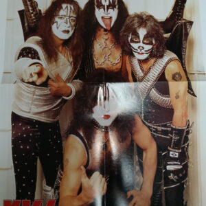 KISS Poster (magazine-poster/centerfold) France