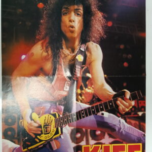 KISS Poster (magazine-poster/centerfold) Germany (Paul Stanley)