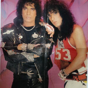 KISS Poster (magazine-poster/centerfold) USA