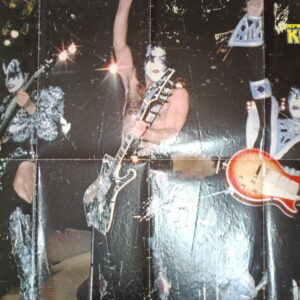 KISS Poster (magazine-poster/centerfold) Joepie (Belgium)