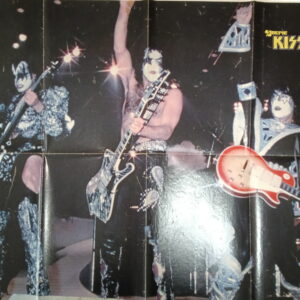 KISS Poster (magazine-poster/centerfold) Joepie (Belgium)