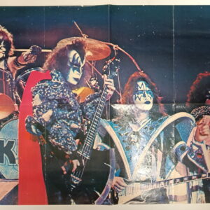 KISS Poster (magazine-poster/centerfold) Popfoto