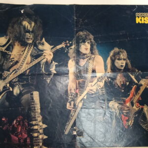 KISS Poster (magazine-poster/centerfold) Popcorn