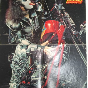 KISS Poster (magazine-poster/centerfold) Pop Popfoto