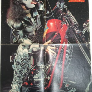 KISS Poster (magazine-poster/centerfold) Pop Popfoto