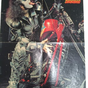 KISS Poster (magazine-poster/centerfold) Pop Popfoto