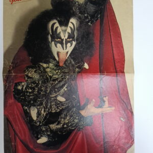 KISS Poster (magazine-poster/centerfold) Pop Rocky Gene Simmons