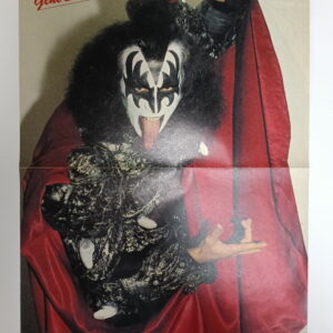 KISS Poster (magazine-poster/centerfold) Pop Rocky Gene Simmons