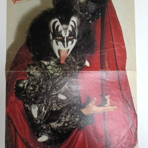 KISS Poster (magazine-poster/centerfold) Pop Rocky Gene Simmons