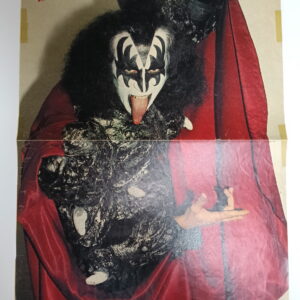 KISS Poster (magazine-poster/centerfold) Pop Rocky Gene Simmons