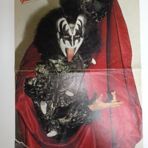 KISS Poster (magazine-poster/centerfold) Pop Rocky Gene Simmons