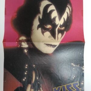 KISS Poster (magazine-poster/centerfold) Pop Rocky Gene Simmons