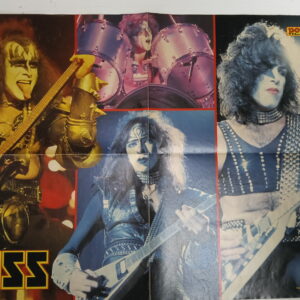 KISS Poster (magazine-poster/centerfold) Pop Rocky