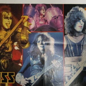 KISS Poster (magazine-poster/centerfold) Pop Rocky