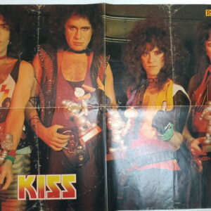 KISS Poster (magazine-poster/centerfold) Pop Rocky
