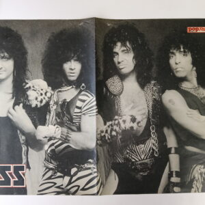 KISS Poster (magazine-poster/centerfold) Pop Rocky w/Mark St. John