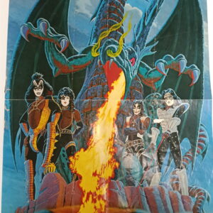 KISS Poster (magazine-poster/centerfold) Poster/Super-Poster (Sweden)