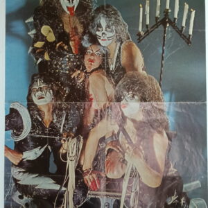 KISS Poster (magazine-poster/centerfold) Poster/Super-Poster (Sweden)
