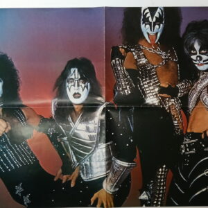 KISS Poster (magazine-poster/centerfold) Poster/Super-Poster (Sweden)