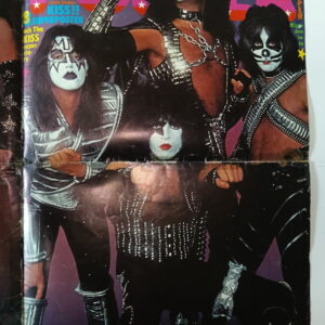KISS Poster (magazine-poster/centerfold) Poster/Super-Poster (Sweden)