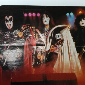 KISS Poster (magazine-poster/centerfold) Poster/Super-Poster (Sweden)