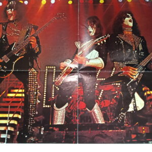 KISS Poster (magazine-poster/centerfold) Poster/Super-Poster (Sweden)