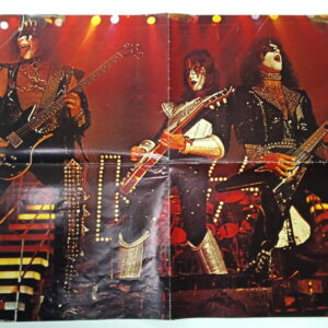 KISS Poster (magazine-poster/centerfold) Poster/Super-Poster (Sweden)