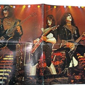 KISS Poster (magazine-poster/centerfold) Poster/Super-Poster (Sweden)
