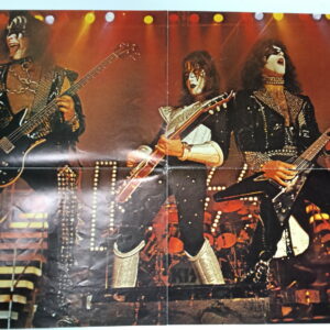 KISS Poster (magazine-poster/centerfold) Poster/Super-Poster (Sweden)