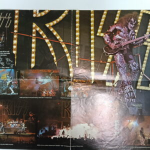 KISS Poster (magazine-poster/centerfold) Poster/Super-Poster (Sweden)
