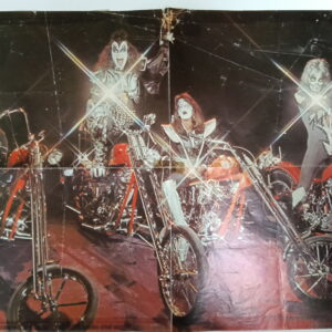 KISS Poster (magazine-poster/centerfold) Poster/Super-Poster (Sweden)