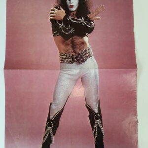 KISS Poster (magazine-poster/centerfold) Poster/Super-Poster (Sweden)