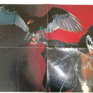 KISS Poster (magazine-poster/centerfold) Poster/Super-Poster (Sweden)