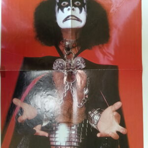 KISS Poster (magazine-poster/centerfold) Poster/Super-Poster (Sweden)