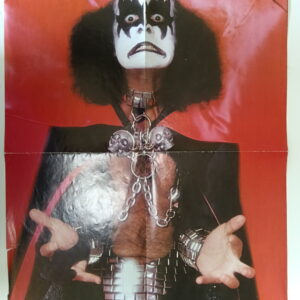 KISS Poster (magazine-poster/centerfold) Poster/Super-Poster (Sweden)