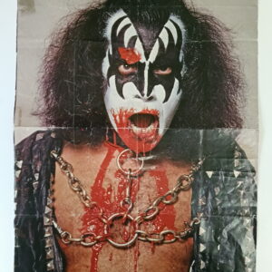 KISS Poster (magazine-poster/centerfold) Poster/Super-Poster (Sweden)