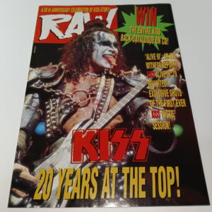 KISS Special Magazine RAW 20 Years At The Top (UK)