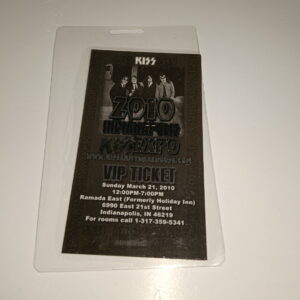 KISS Indianapolis Expo 2010 Laminate