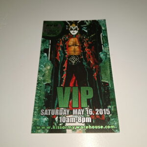 KISS Indianapolis Expo 2015 Ticket