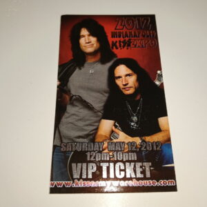 KISS Indianapolis Expo 2012 Ticket