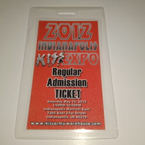 KISS Indianapolis Expo 2012 Laminate