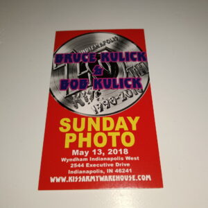 KISS Indianapolis Expo 2018 Ticket